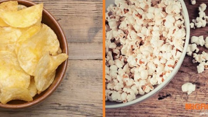 Film izlerken mısır mı yenir yoksa cips mi?