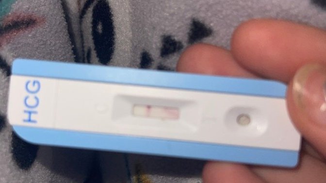 Reglim gecikti test yaptım ama şurda çıkan çizgi ne sizce?