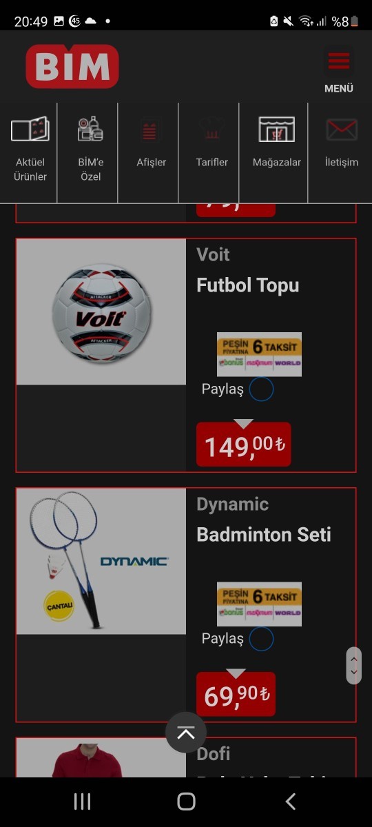 Son aldığınız ekran görüntüsünde ne var?