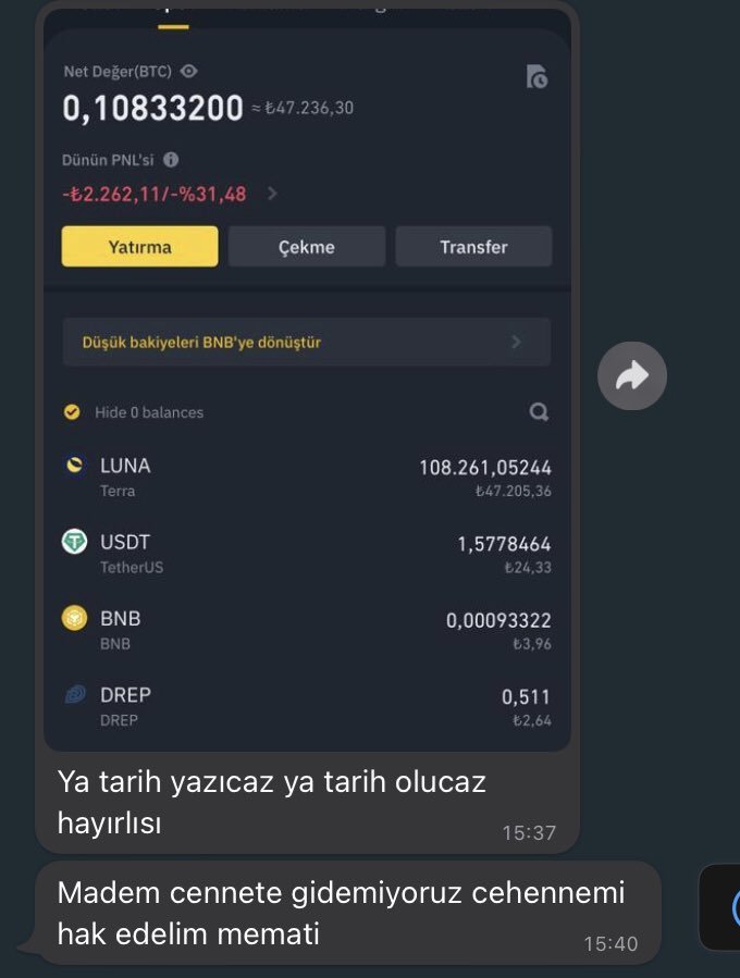Son aldığınız ekran görüntüsünde ne var?