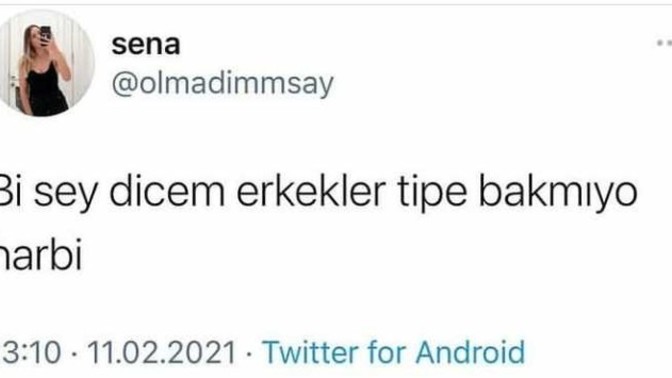 Erkekler tipe bakmıyor mu gerçekten 😮?