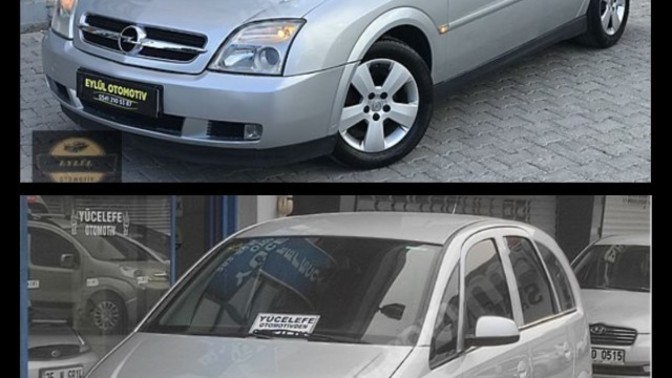 Opel Vectra C i̇le Opel Meriva sizce çok benzemiyor mu?