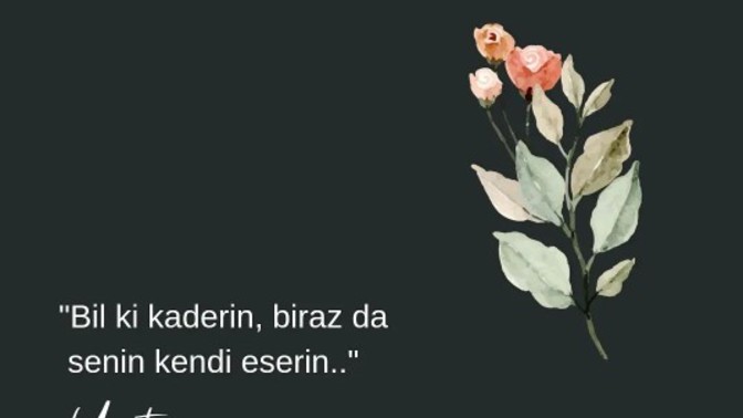 Kaderimizi kendiniz mi belirliyoruz yoksa doğdumuz coğrafya mı kaderimiz?