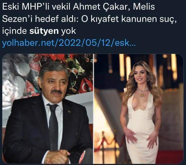 Kadınların sütyensiz elbise giymesi suç denildi siz katılıyor musunuz?