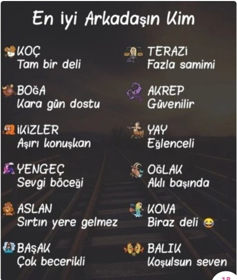 Burcuna göre en iyi arkadaşın kim?