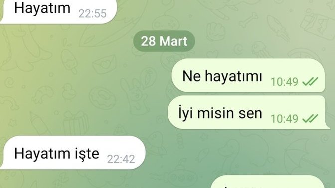 Ayrıldıktan sonra ayda bir falan bana böyle msjlar attı bebeğim falan diye? en son hayatım dedi tersledim bidaha yazmadı?