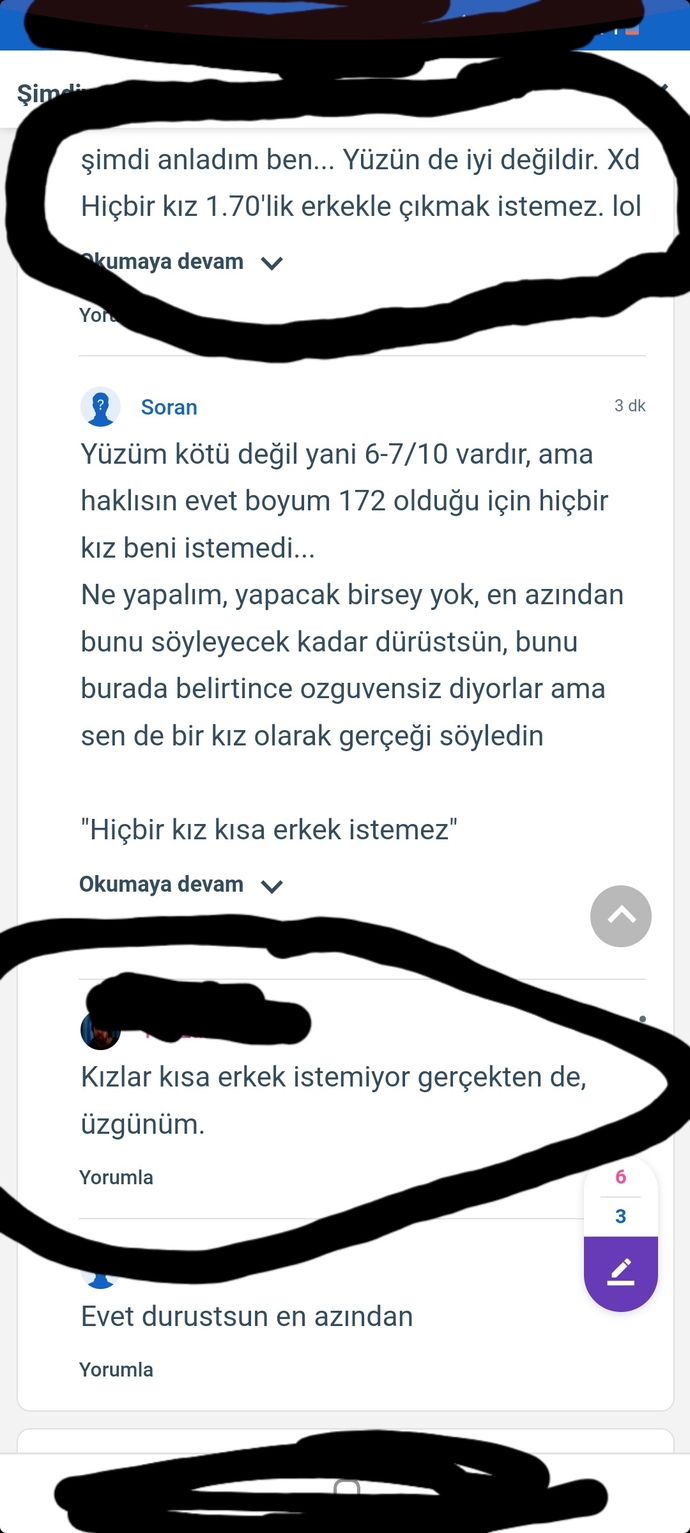 Hiçbir kız benden hoslanmadi şimdiye kadar, sebebi boyumun kısa olması mı?