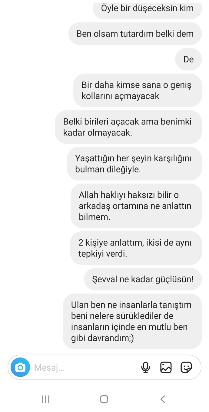 Ya lütfen bakın, çok mu kırıcı olmuş?