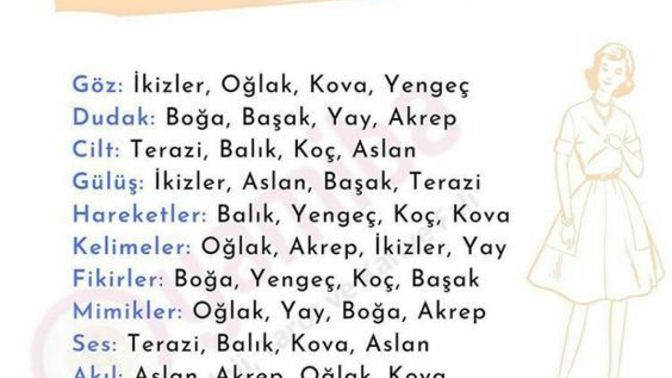 Burçların güzel özellikleri nedir?