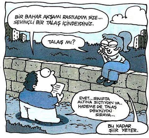 Bazıları şiirlerden uzak durmalı