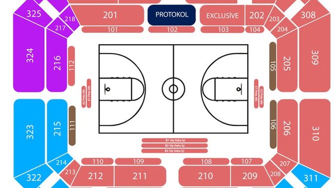 Basketbol maçına gideceğim, bileti hangi koltuktan almalıyım?