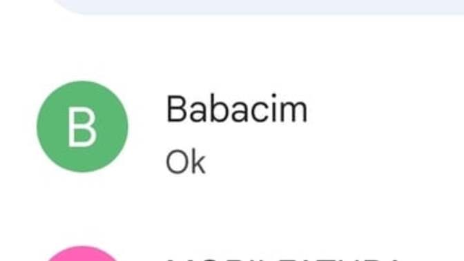 Babanızın en son attığı mesaj ne?