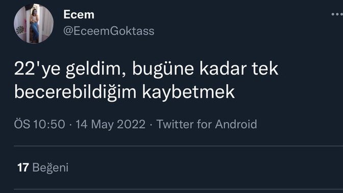 Bu yaşına kadar becerebildiğin neler var?