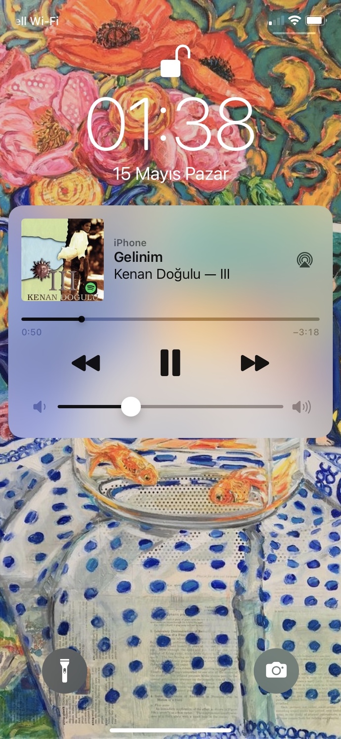 Telefon kilit ekranınızı paylaşır mısınız?