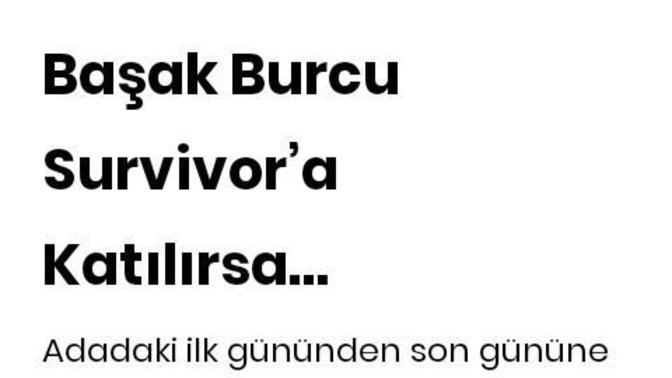 Burçlar Survivor'a katılsa ne yaparlardı?