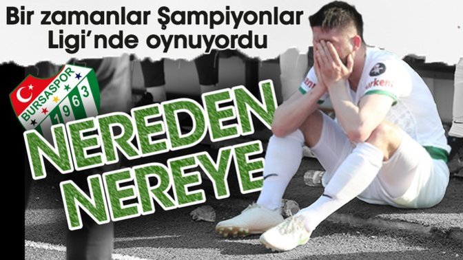 Bursaspor 2. Lig'e düştü! Sercan Yıldırım: "Bursaspor'u bu hâle getirenler, utanın!" Ne düşünüyorsunuz?