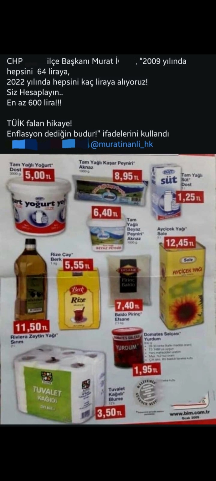 10 yılda değişen fiyatlar hakkında ne düşünüyorsunuz?
