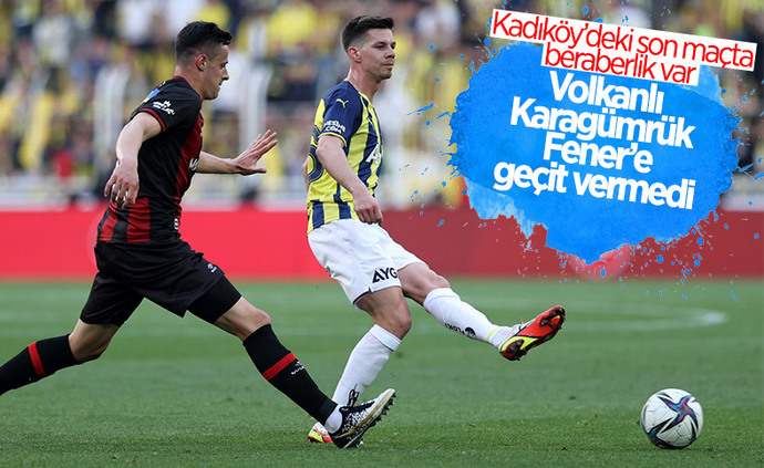 Fenerbahçe 0 - 0 Fatih Karagümrük: İsmail Kartal, iç sahadaki son maçını kazanamadı! Maçı nasıl buldunuz?
