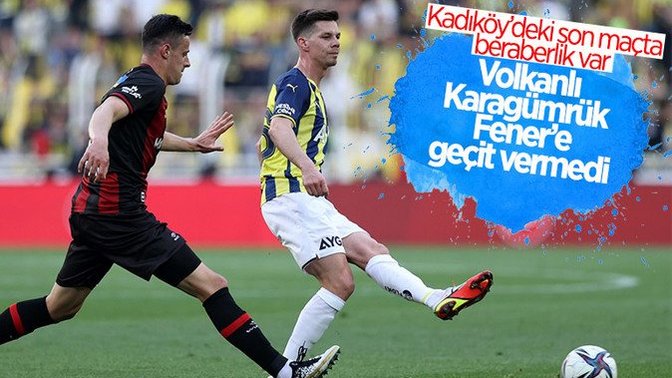 Fenerbahçe 0 - 0 Fatih Karagümrük: İsmail Kartal, iç sahadaki son maçını kazanamadı! Maçı nasıl buldunuz?