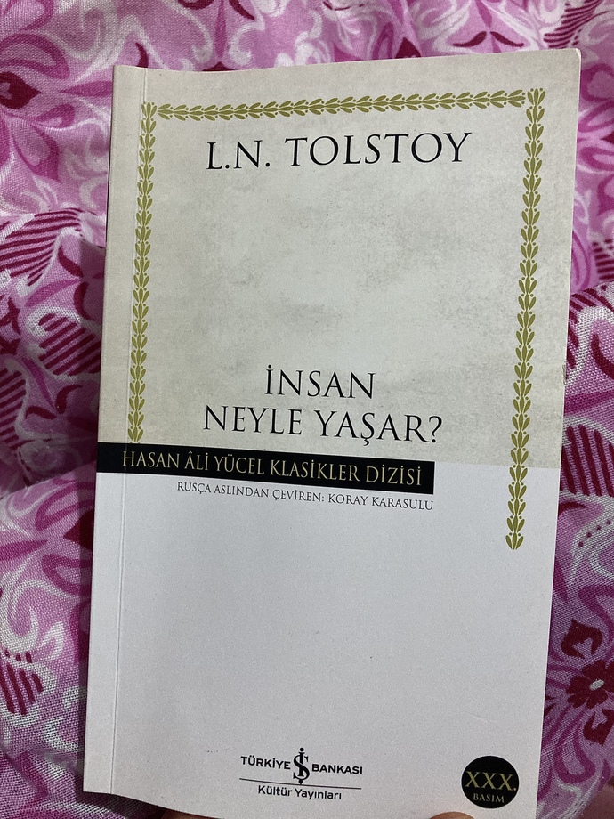 Son olarak hangi kitabı okudunuz?