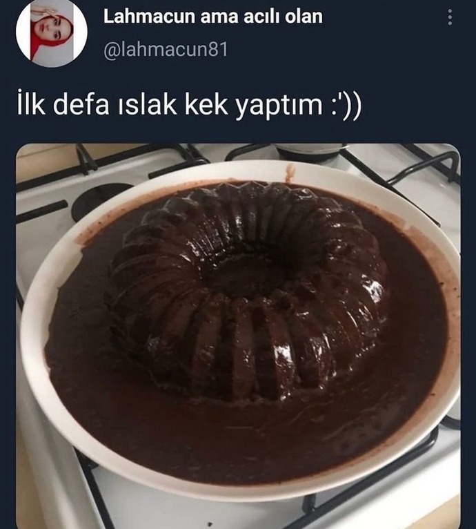Yaparken fail verdiğiniz bir yemek oldu mu?