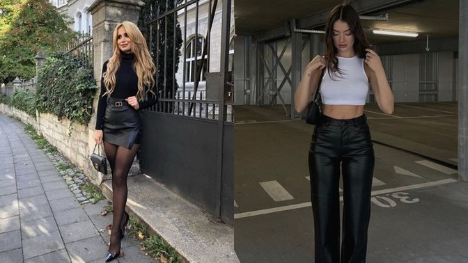 Deri etek ve pantolonların çekici olmasının nedeni nedir?