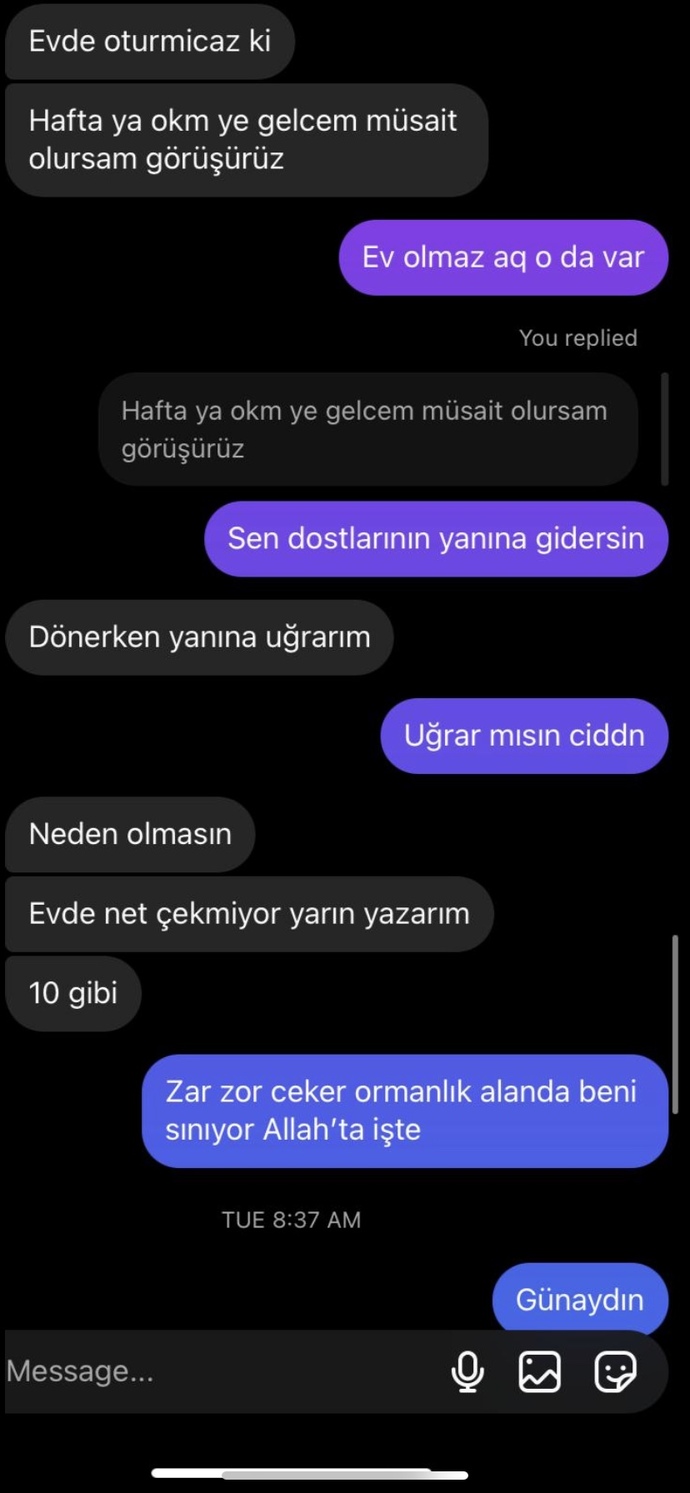 Kafam takıldı anlamadım?
