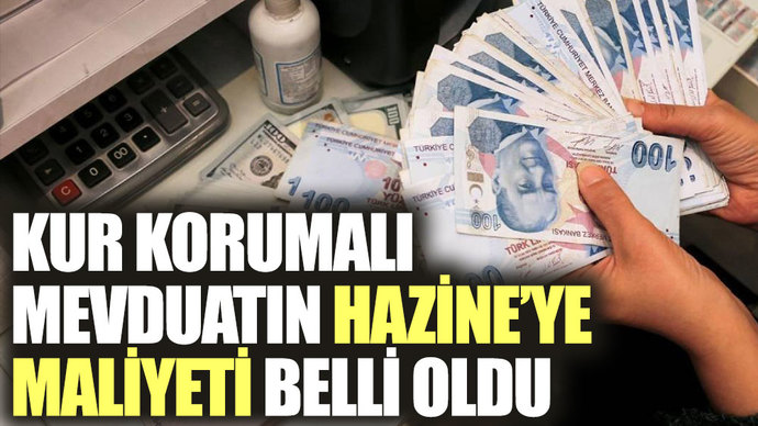 Kur korumalı mevduatın bütçe yükü 16,3 milyar TL! Bu konuda ne düşünüyorsunuz?