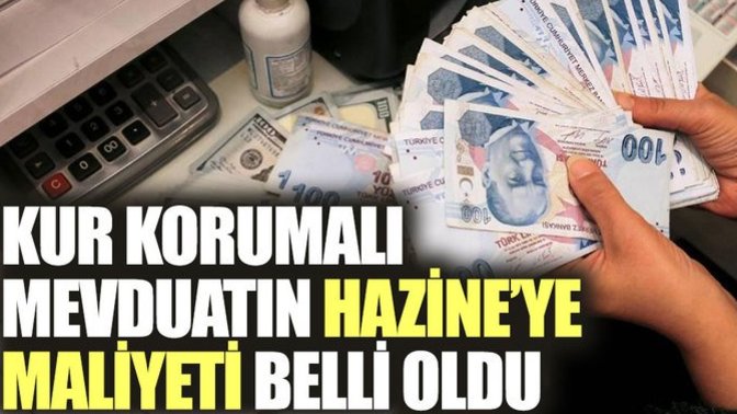 Kur korumalı mevduatın bütçe yükü 16,3 milyar TL! Bu konuda ne düşünüyorsunuz?