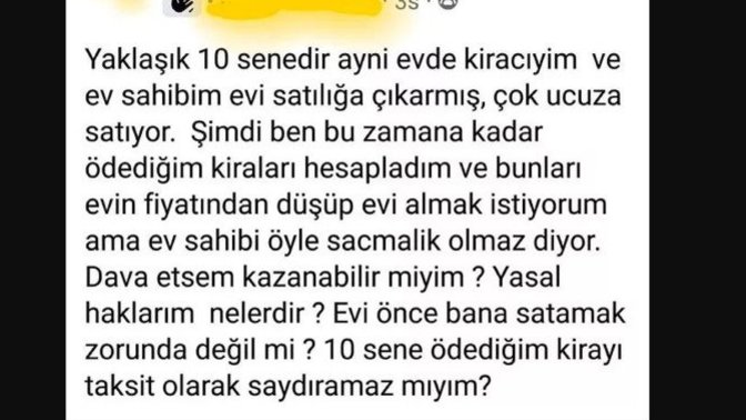 Ödenen kiralar fiyattan düşülerek ev sahibi olunabilir mi?