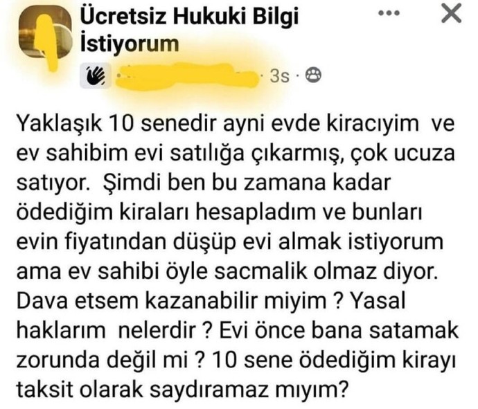 Böyle bir hakkınız olsaydı dava açarmıydınız?