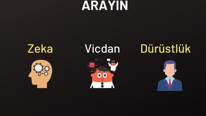 Bir insanda aradığınız ilk 3 şey nedir?