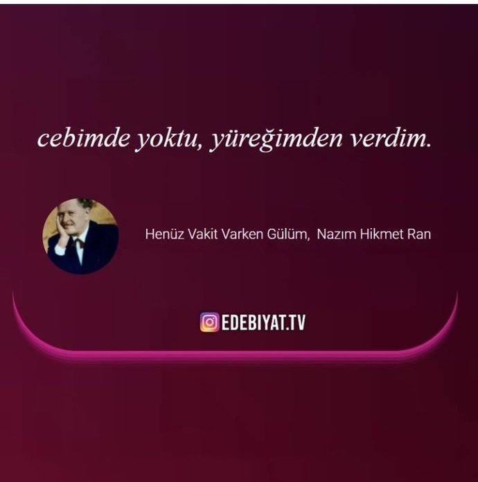 Yüreğinizin verdiğiyle yetinen biri hayatınızda oldumu?