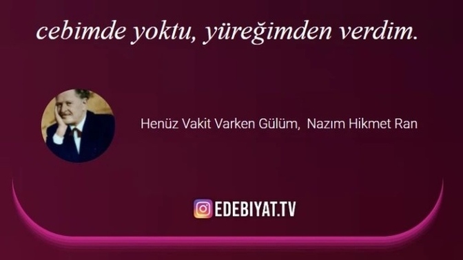 Yüreğinizin verdiğiyle yetinen biri hayatınızda oldumu?