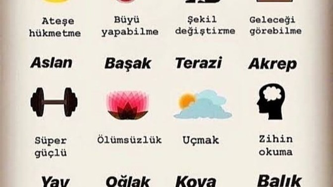 Burcuna göre hangi güce sahipsin?