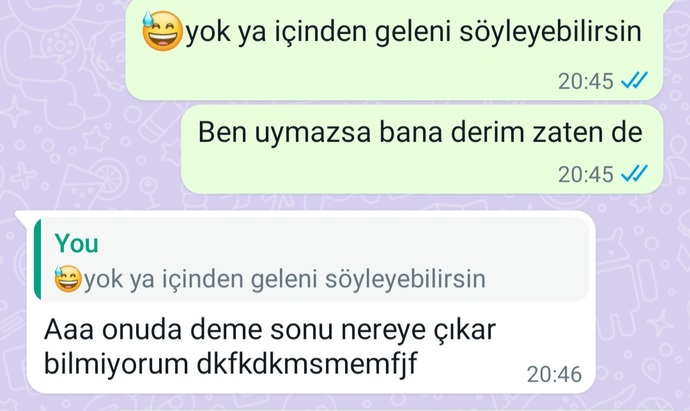 Bu çocuk benden hoşlanıyor olabilir mii?