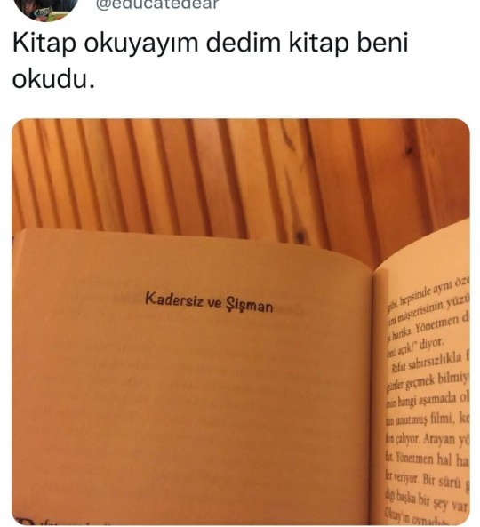 Kadersiz olduğunuzu düşünüyor musunuz?