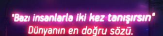 Kendisini iki kez tanıdığın insanlar oldu mu?
