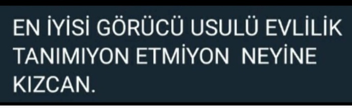Görücü usulü evlilik hakkındaki fikriniz nedir?