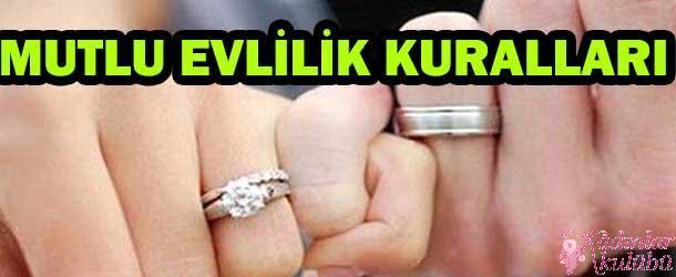 Evlendiğiniz kişi ile hangi kuralların olmasını isterdiniz?