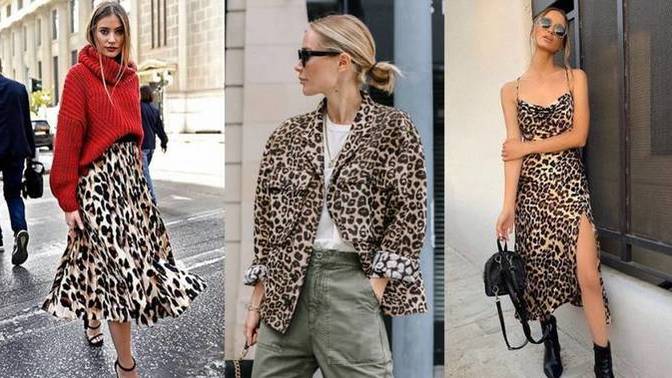 Leopar desenli kıyafetler sizce abartılı duruyor mu?