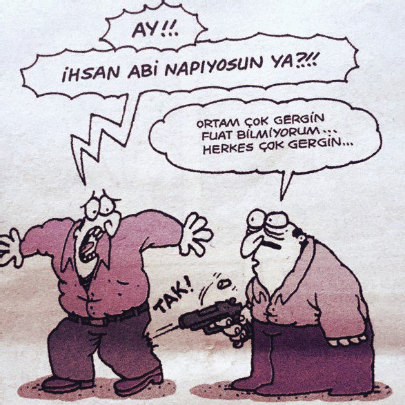 Kimse kibar değil farkında mısınız?