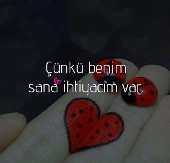 “Sana ihtiyacım var” diyeniniz var mı?