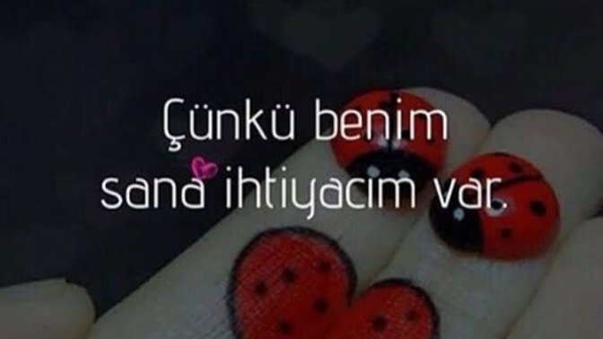 “Sana ihtiyacım var” diyeniniz var mı?