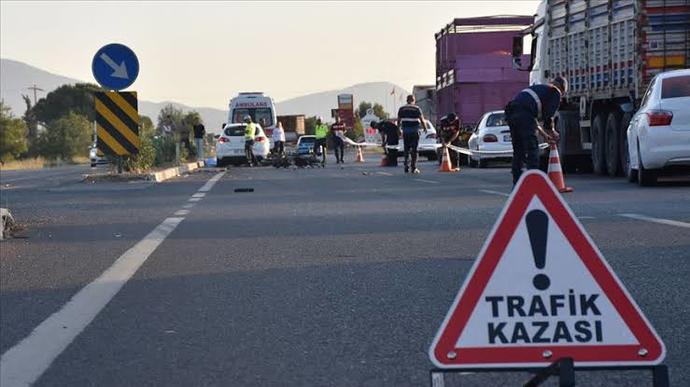 Trafik kazasına şahit oldunuz mu?