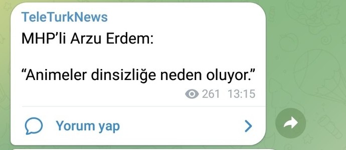 Animasyon dizileri mi yoksa anime dizileri mi daha çok ilginizi çekiyor?