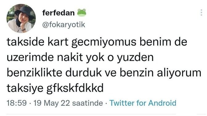 Üzerinizde nakit taşır mısınız?