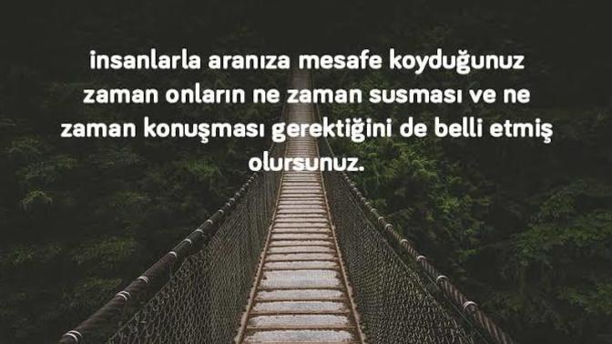 İnsanlarla aranızda mesafe olmasının size kazandırdığı şeyler neler?