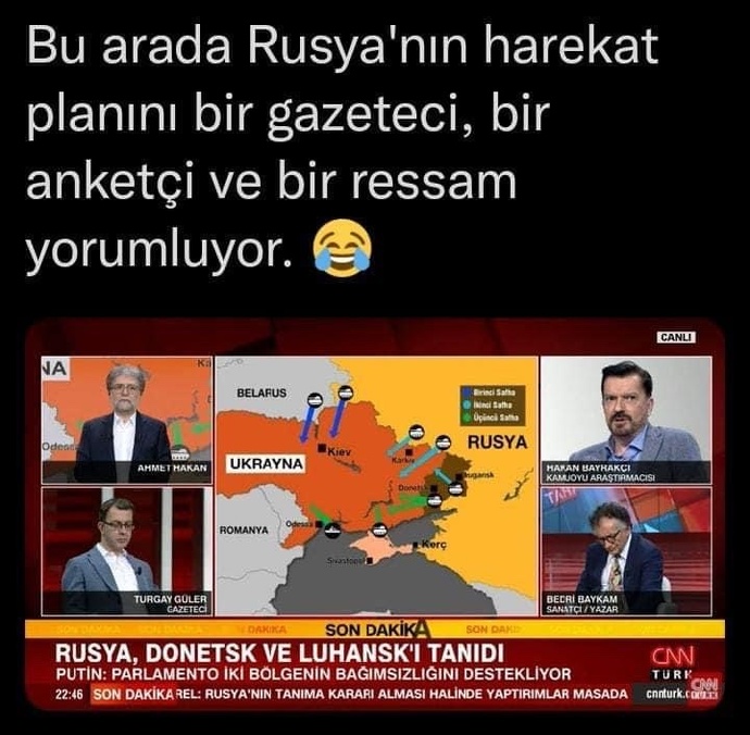 Cnntürk ne komik bir kanal değil mi?