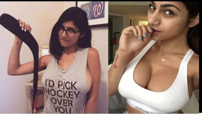 Ünlü  p*rno yıldızı olan Mia Khalifa sizce güzel mi?
